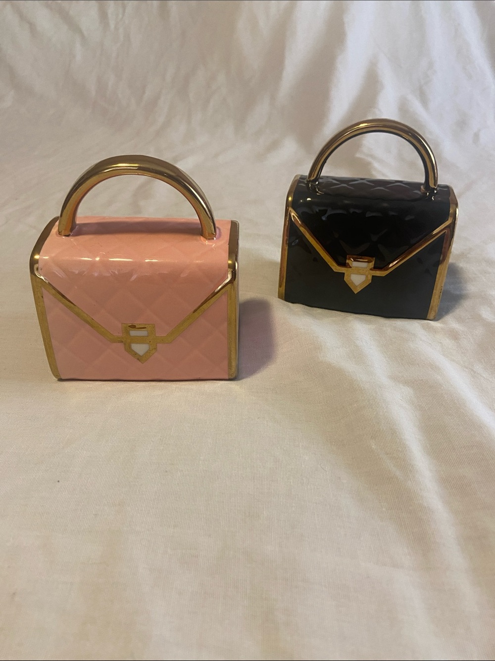Cute Quilted Looking Handbag Cups